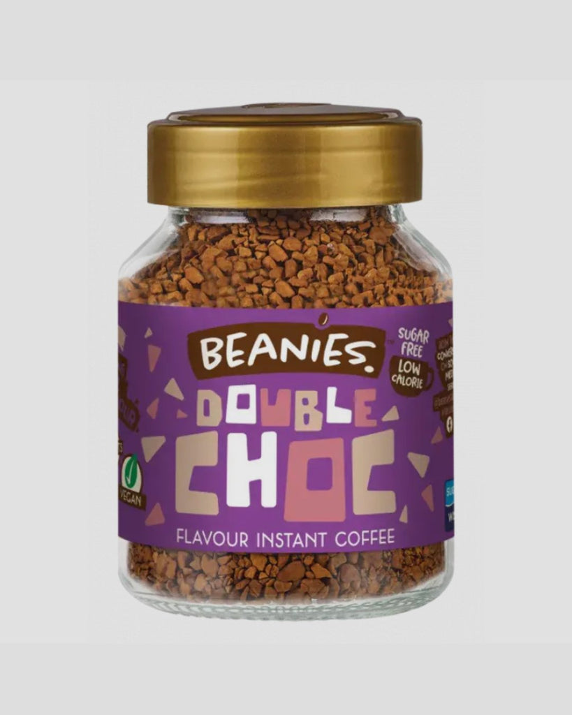 Beanies dobbel sjokolade pulverkaffe 50g - Snyggelig