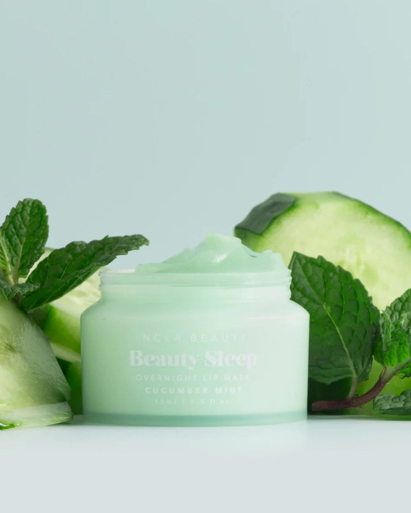 Beauty Sleep Cucumber Mint- overnatting leppemaske - Snyggelig