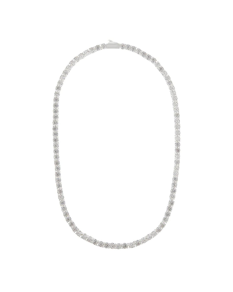 Crystal Cup Chain Necklace - tennis halskjede - Snyggelig