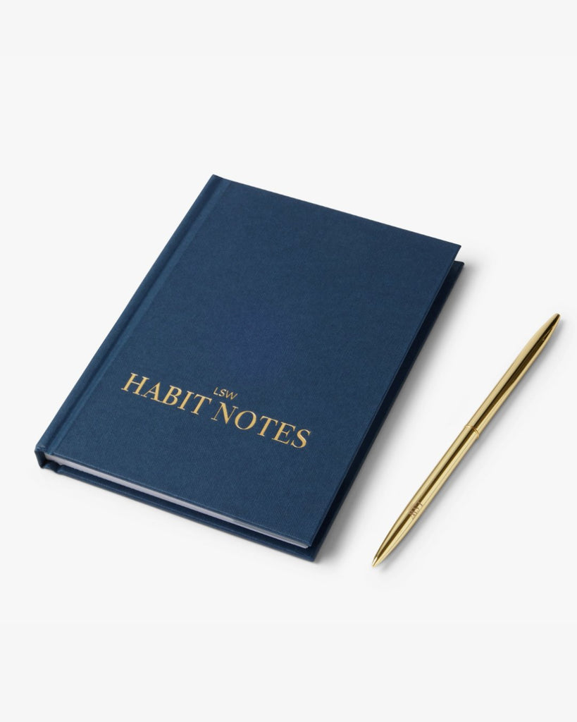 Habit Notes: Daglig vanesporingsjournal (engelsk) - Snyggelig