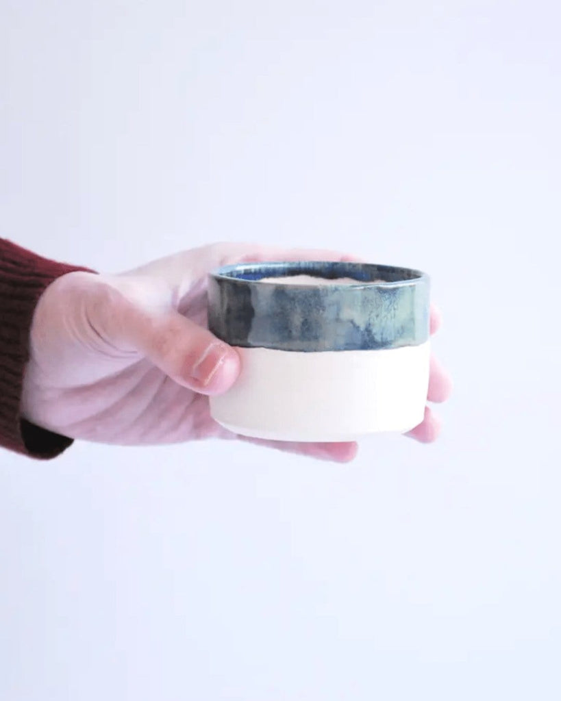 Havinspirert håndlaget keramikk kaffekopp - Snyggelig
