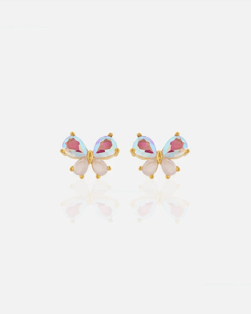 Kaleidoscope sommerfugler øredobber - Snyggelig