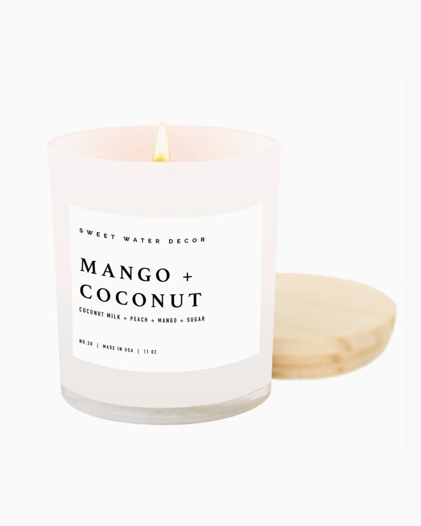 Mango + Coconut duftlys - Snyggelig