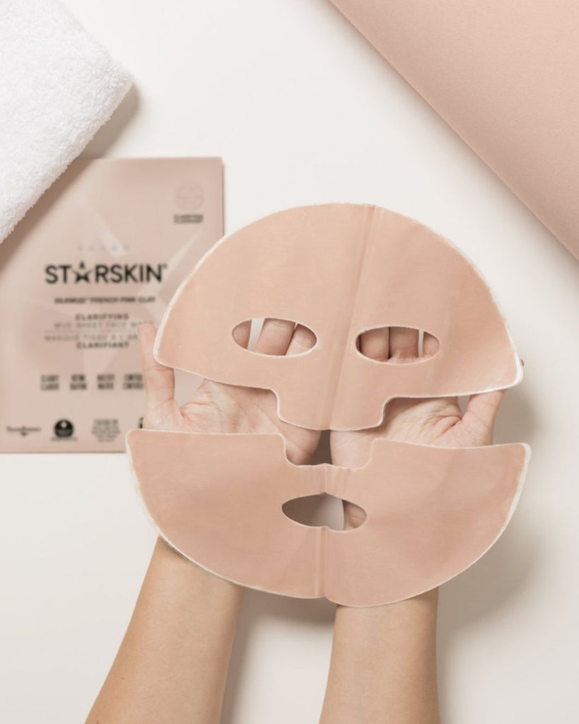 Silkmud™ French Pink Clay Purifying Mud Sheet Mask - Snyggelig