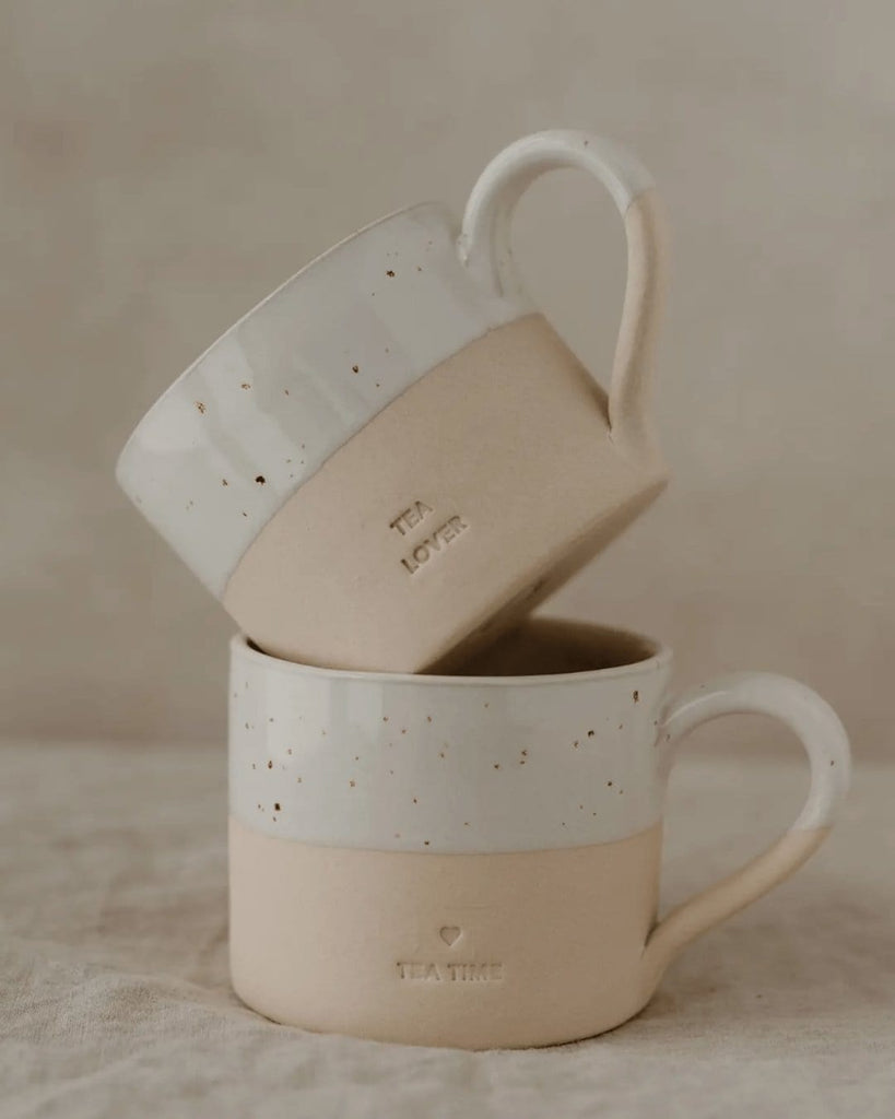 Tea Lover - håndlaget keramikk kopp - Snyggelig