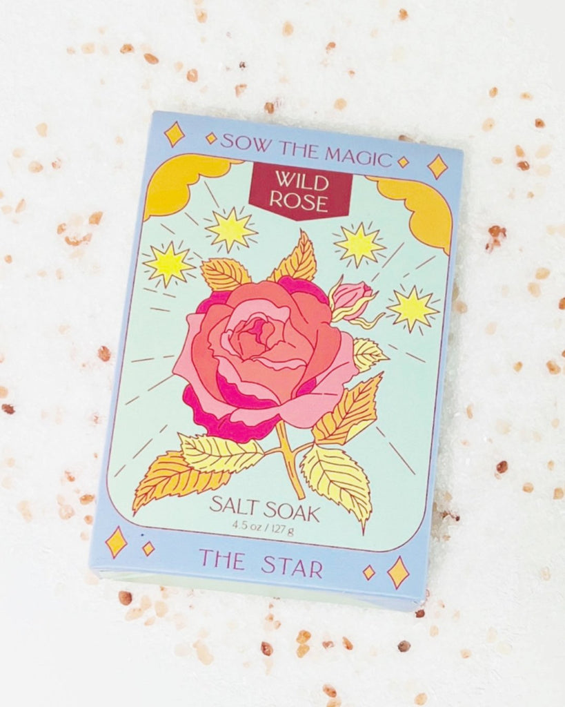 The Star - Bath Salt Soak in Wild Rose - Snyggelig